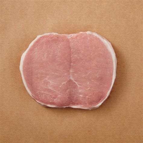 H E B Natural Boneless Butterflied Center Loin Pork Chop Thick Cut Shop Pork At H E B