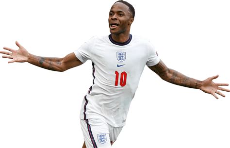 Raheem Sterling England football render - FootyRenders