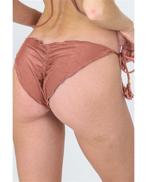 Bikini Bottoms Bottom Shimmer Copper Frufru Comfy Brand Rio De Sol
