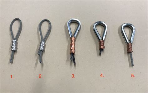 Wire Rope Crimp Tips John Murray Productions