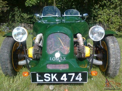 Lomax 3 Wheeler 2CV Based Morgan Kit Car Brooklands Green Superb Condition