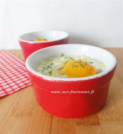 Oeuf cocotte épinards à la crème Aux Fourneaux