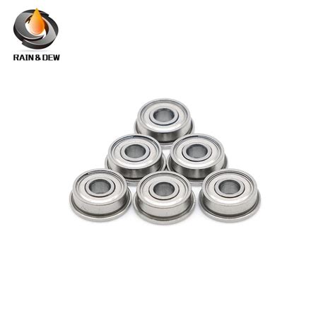 F Zz Flange Bearing X X Mm Abec Pcs Flanged F Z Zz Ball