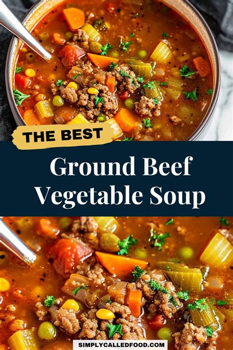 Easy Vegetable Beef Soup Artofit