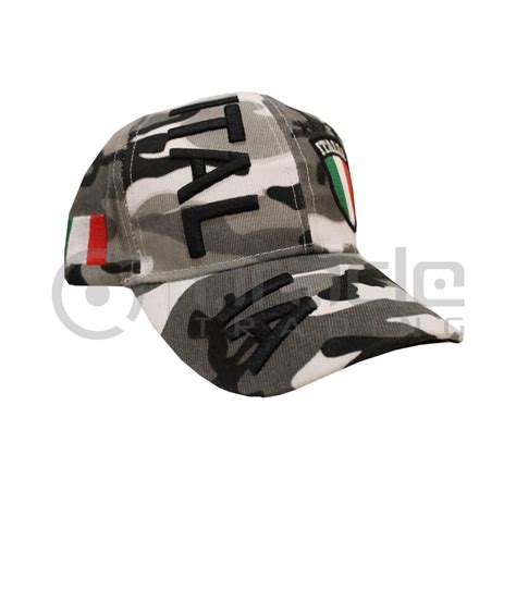 Shop Wholesale 3d Italia Hat Camo White Oracle Trading Inc