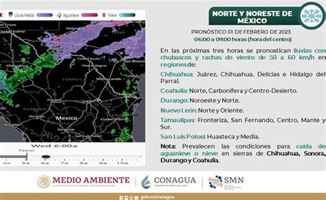 ¡mínimas De 3 °c Prevén Por La Mañana En La Frontera De Tamaulipas