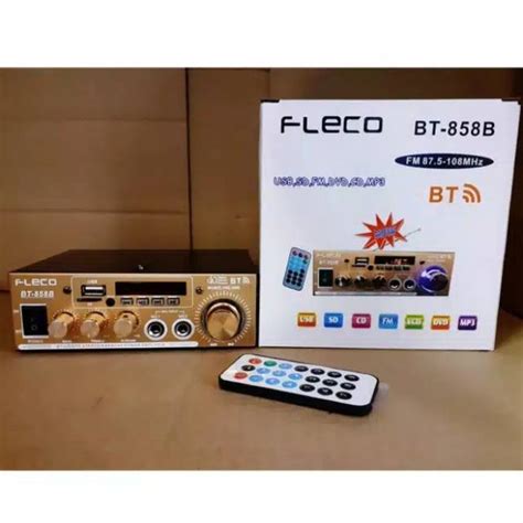 STEREO POWER AMPLIFIER FLECO BT 858B POWER AMPLIFIER FLECO BT 858B