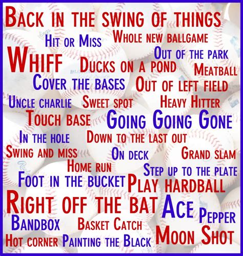 Baseball Has The Best Lingo And These Are Just A Few Do You Know All