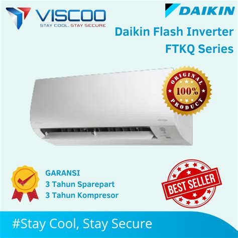 Jual Ac Daikin 2 Pk Ftkq50uvm4 Flash Inverter Thailand Shopee Indonesia