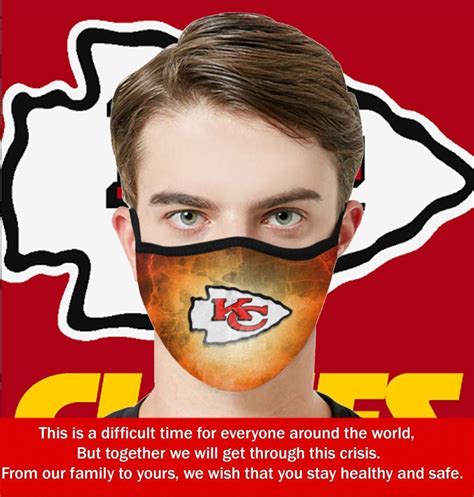 Kansas City Chiefs Face Mask US 2020 - Reviewshirts Office