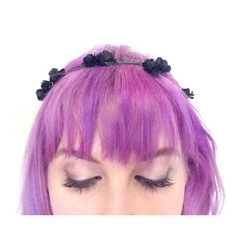 Flower Crowns And Purple Hair Hair Is A Mixture Of Manic Panic Purple