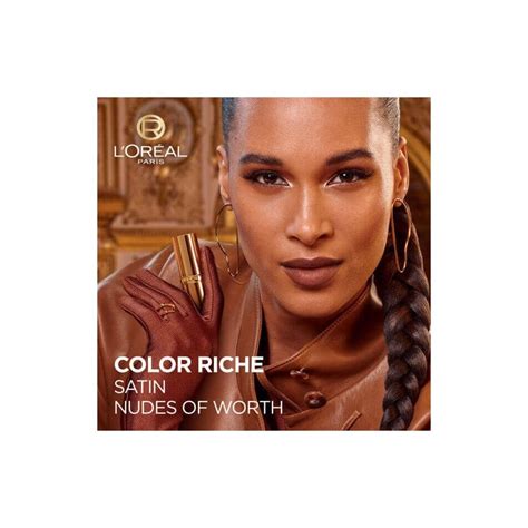 L Oreal Rossetto Color Riche Nude Intense Satin