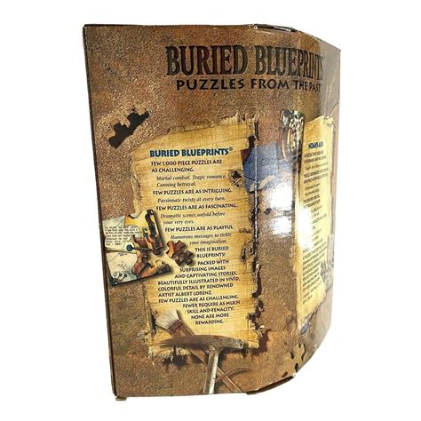 Bepuzzled Buried Blueprints Noahs Ark 1000 Piece Jigsaw Puzzle