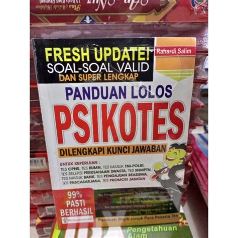 Jual Panduan Lolos Psikotes Shopee Indonesia