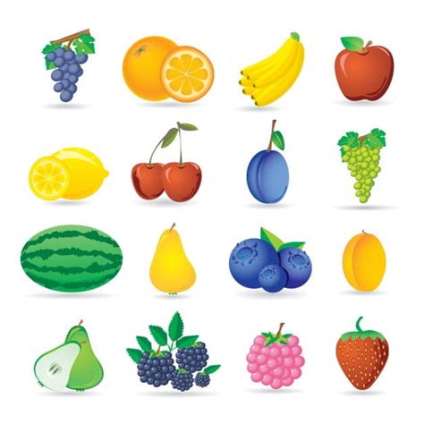 Fruit Icon Collection Eps Vector Uidownload