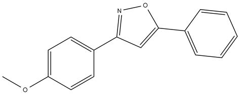 5 Phenyl 3 4 Methoxyphenyl Isoxazole CAS 3672 52 4