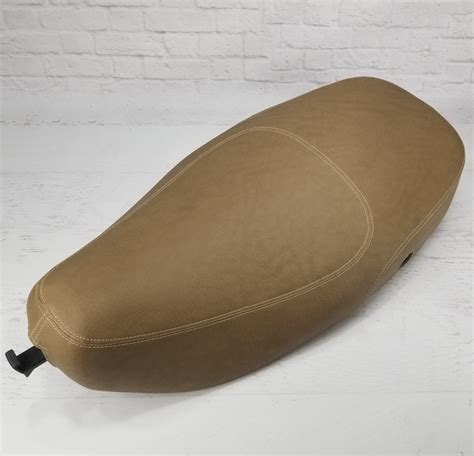 Cafe Matte Tan Vespa Lx 50 125 150 Seat Cover Handmade Cheeky Seats