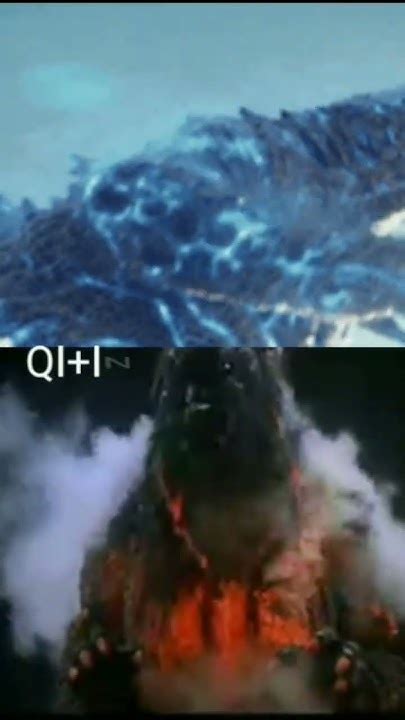 Blue Thermo Godzilla Vs Burning Godzilla Youtube