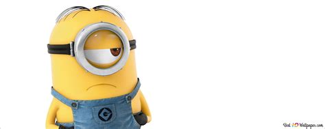 Stuart The Cute And Sad Character From The Slaves Animated Movie 8k