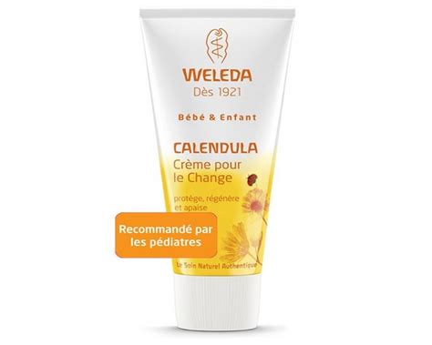 Soins Pour B B Cr Me Pour Le Change Au Calendula Ml Weleda