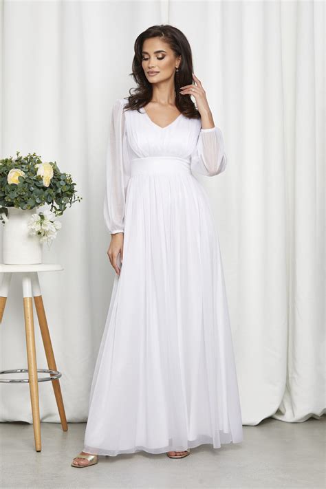 Rochii Albe Elegante Lungi, Scurte, Midi - Rochii Deosebite.ro