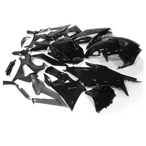 For Yamaha Yzf R3 R25 2019 2021 Glossy Black Abs Fairing Kit Bodywork W Bolts Ebay