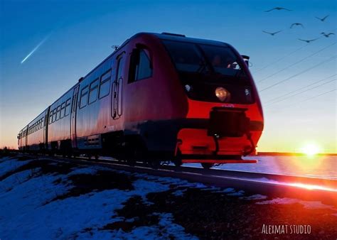 Рельсовый автобус возвращается из Нёноксы 😍 | Северодвинск ONLINE