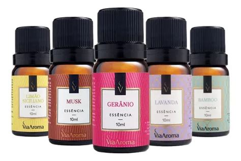 Essencia Para Aromatizador Via Aroma Top 5 Mais Vendidas MercadoLivre