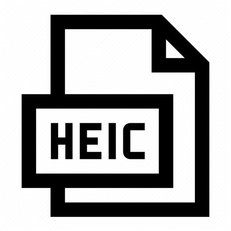 file format heic image raster icon   iconfinder