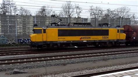 Alsthom Ns Serie Met Staaltrein Station Rotterdam