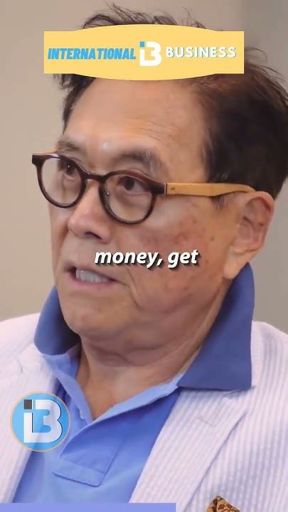 Robert Kiyosaki The Rich Dont Work For Money Youtube