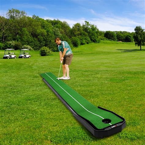 Dilon Indoor Putting Green With Slope And Auto Ball Return Golf