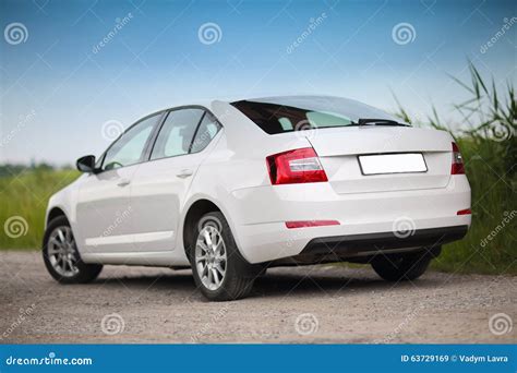 Rear Side View Of A Car Stock Image Image Of Shine Line 63729169