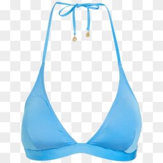 Bikini Bra Triangle Blue Clipart Pikpng