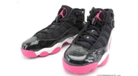 Jordan 6 Rings GS - Black/White/Pink | Sole Collector