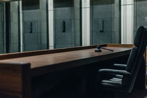 Picture of Behind The Judges Bench — Free Stock Photo