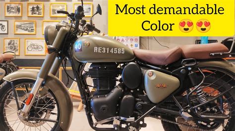 2023 Royal Enfield Classic 350 Signal Marsh Grey Full Detailed Review Most Demandable Color 😍