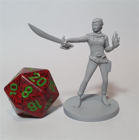 Elf Warlock Hexblade Female Dandd Dnd Mini Primed Dungeons Etsy Australia