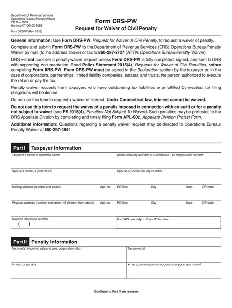 Ct Drs S Form Fill Out And Sign Printable Pdf Template