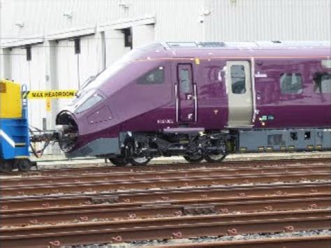 New Aurora 810 001 For East Midlands Railway Outside Hitachi Factory