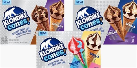 Klondike Is Releasing Shakes And Ice Cream Cones Including A Colorful