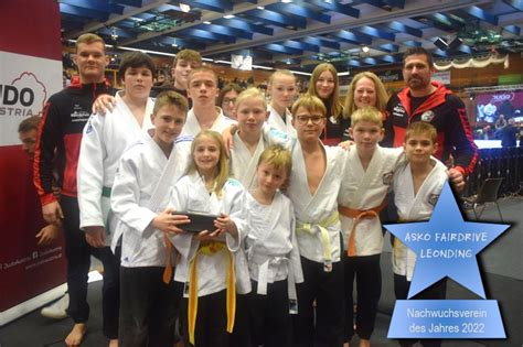 Österreichs bester Judo Nachwuchsverein ASKÖ Fairdrive Leonding