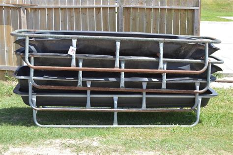 4 Galvanized Feed Troughs Proxibid