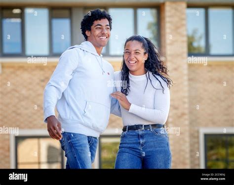 Orland And Clara Winters Celebrate Their Gcse Results At The Grammar