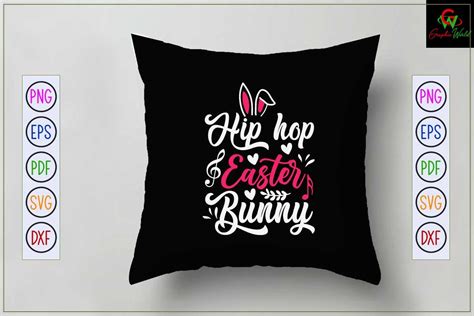 Hip Hop Easter Bunny Svg Design Graphic By Graphicworld · Creative Fabrica