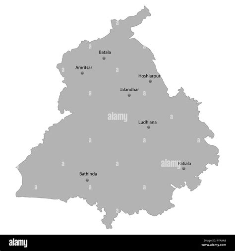 Ludhiana Map Hi Res Stock Photography And Images Alamy