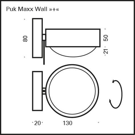 Top Light Puk Maxx Wall LED Wandleuchte ohne Zubehör 2 30806 REUTER