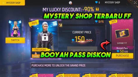 BOOYAH PASS DISKON BOCORAN MYSTERY SHOP TERBARU FF PART 2 YouTube