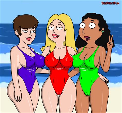 Post 5044450 Americandad Francinesmith Lindamemari Securitygirl Sexfightfun