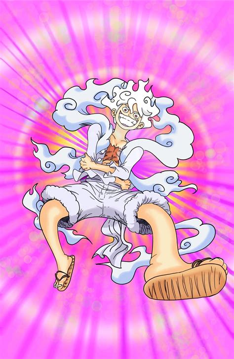 Gear Five Luffy Art Print Aruki Arts